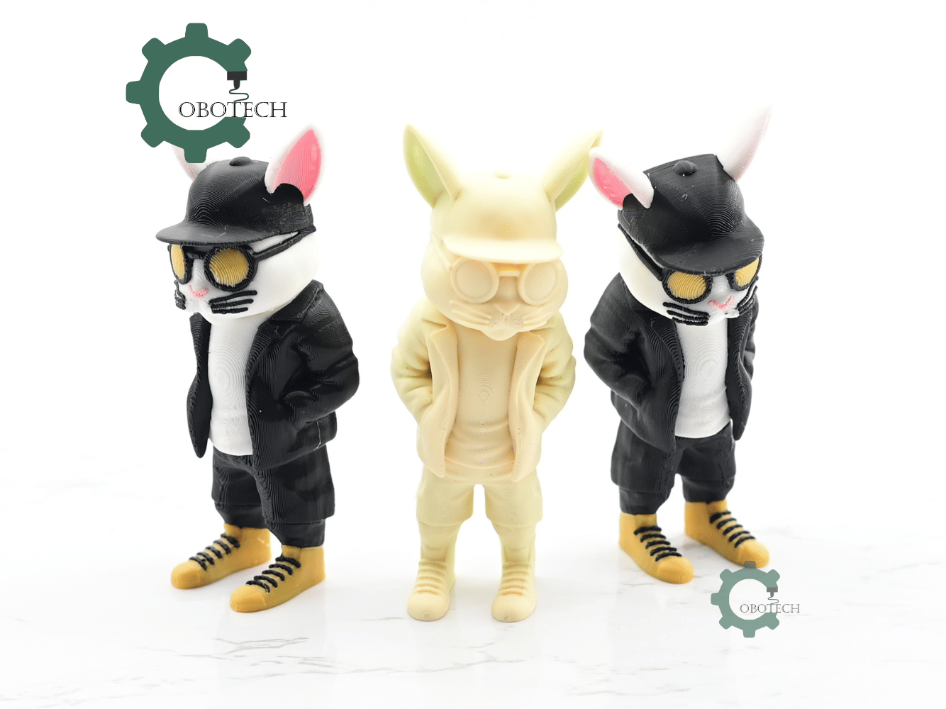 Digital Downloads - Cobotech Articulated Hip Hop Bunny Urban Vibes