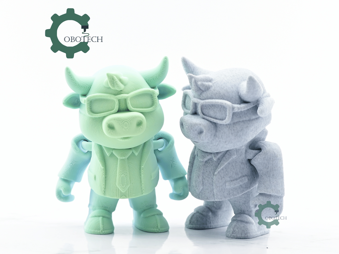 Exclusive Model, Not for Sale - Cobotech Articulated Stylish Bull In A Suit