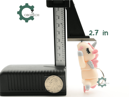 Digital Downloads - Cobotech Cute Unicorn Sleeping Articulated Keychain - Cute Backpack Keychain