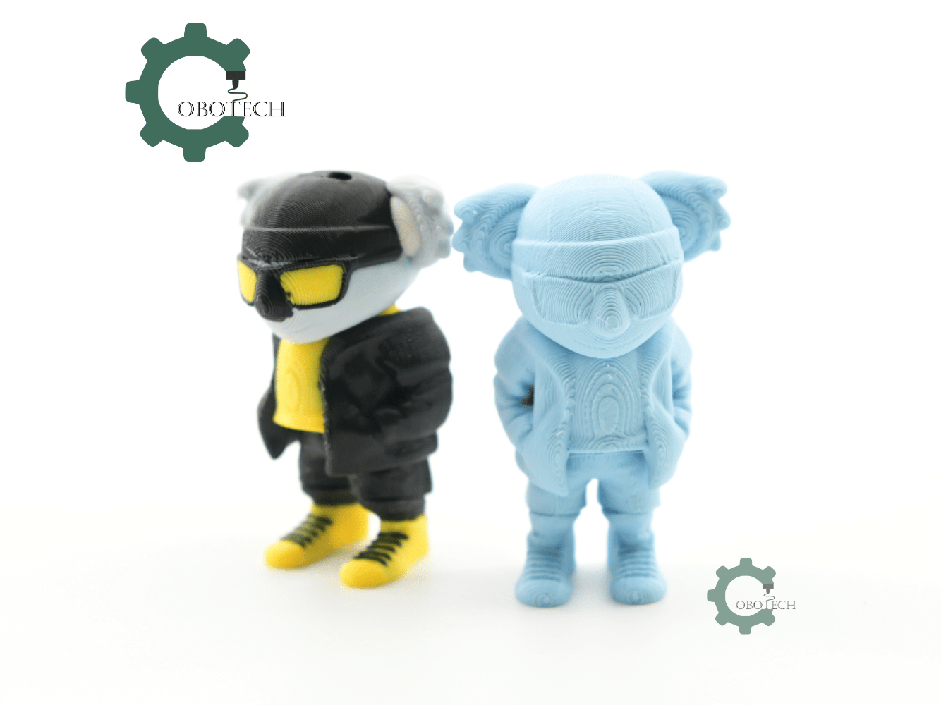 Digital Downloads - Cobotech Urban Vibes Koala Articulated Keychain - Cute Backpack Keychain