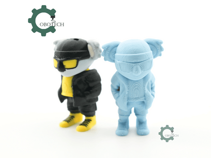 Digital Downloads - Cobotech Urban Vibes Koala Articulated Keychain - Cute Backpack Keychain