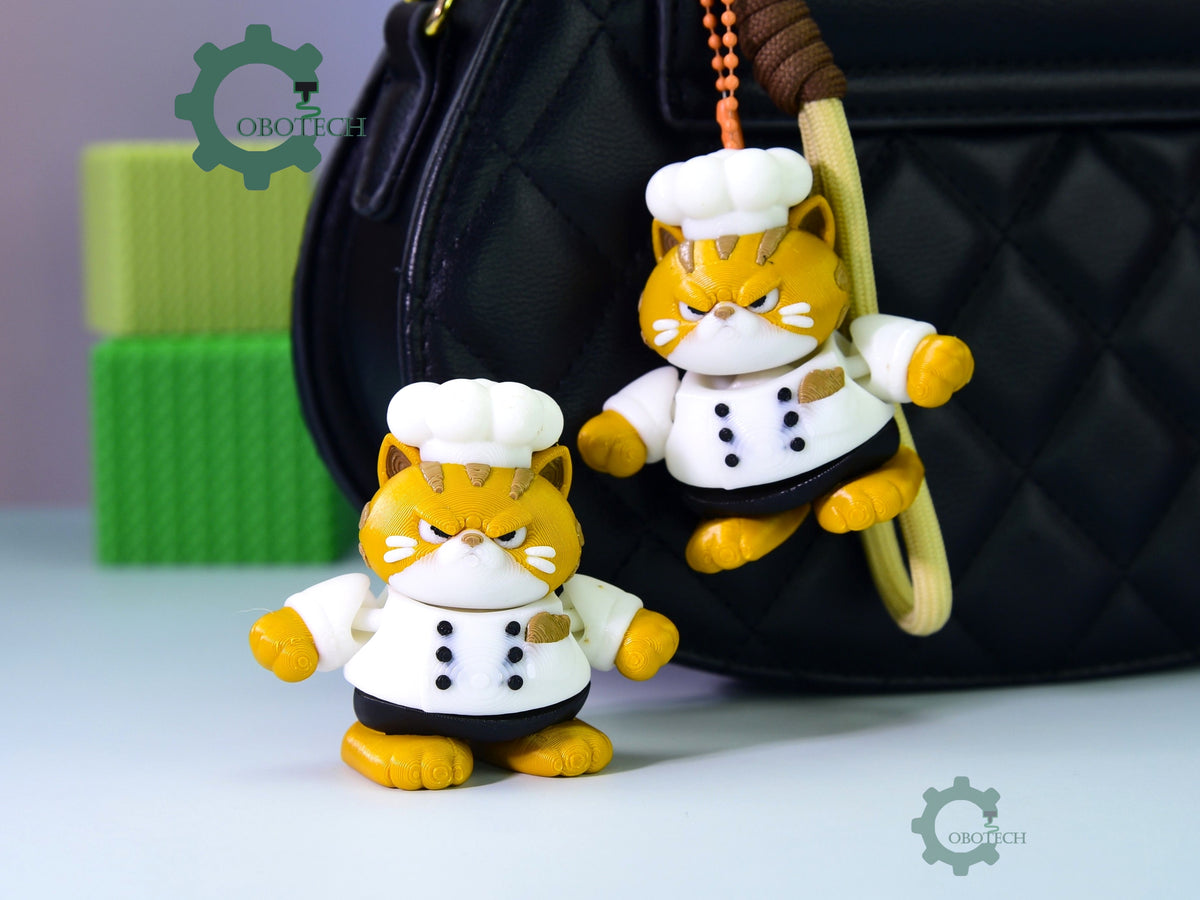 Cobotech-Grumpy Cat Chef Articulated Keychain_04.jpg