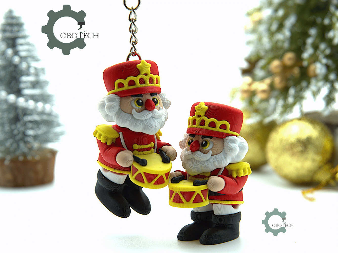 Cobotech-Christmas Cute Nutcracker Articulated Keychain_01.png