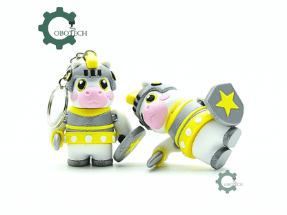 Cobotech-Cute Warrior Horse Articulated Keychain_09.png