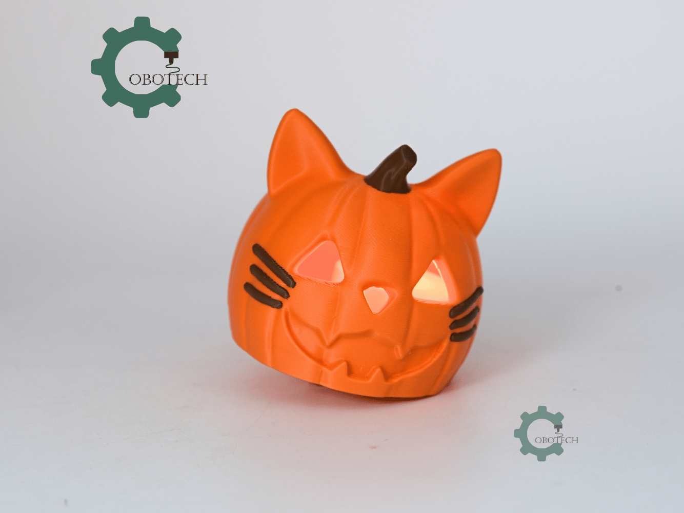 Cobotech-Cute Pumpkin Cat for Cat Lovers Candle Holder_07.png