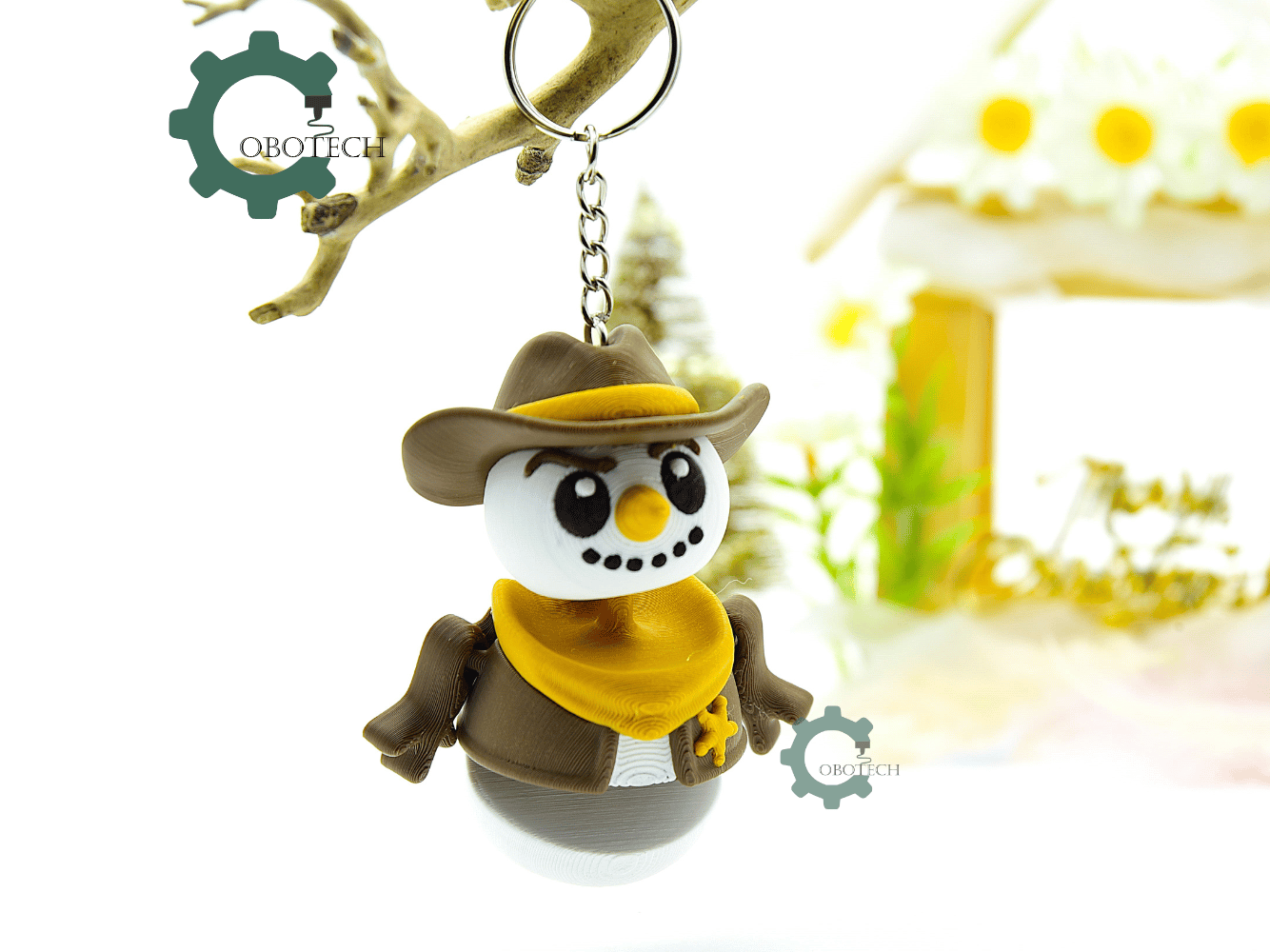 Cobotech-Winter Cowboy Snowman Articulated Keychain_06.png