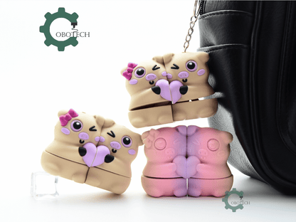 Cobotech-Cute Piggy Couple Magnet Articulated Keychain_04.png