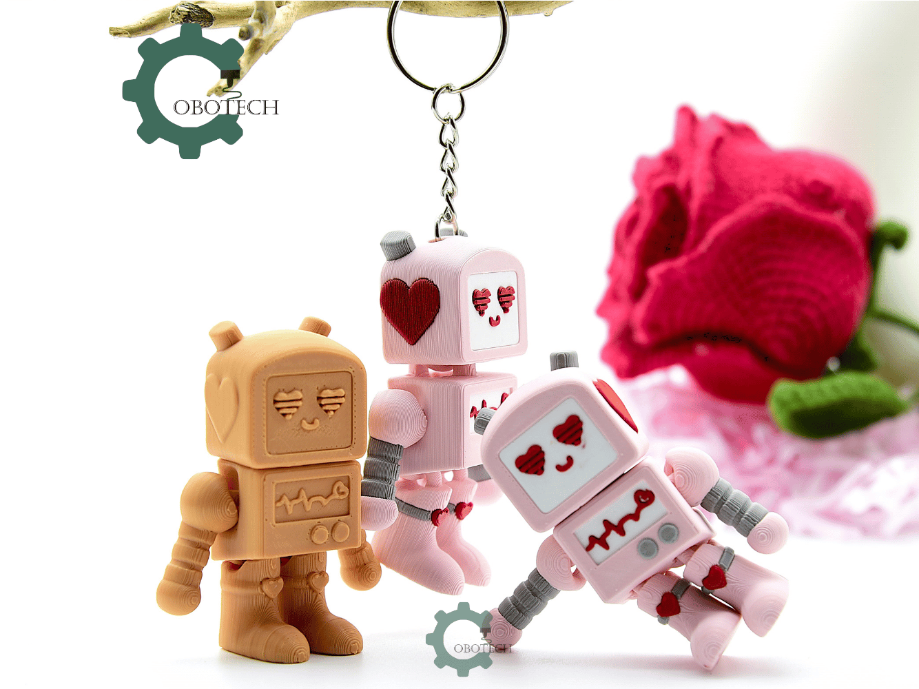 Cobotech-Valentine Love Robot Articulated Keychain_04.png