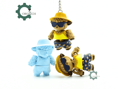 Cobotech-Cool Sheep for Animal Lovers Articulated Keychain_07.png