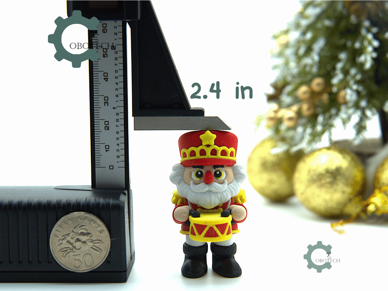 Cobotech-Christmas Cute Nutcracker Articulated Keychain_03.png