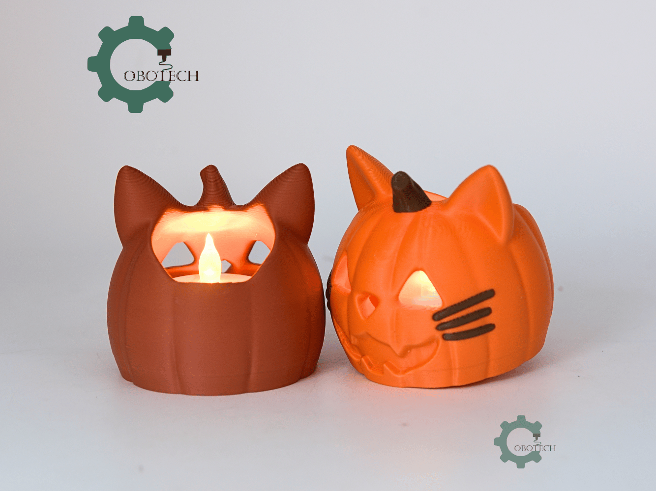 Cobotech-Cute Pumpkin Cat for Cat Lovers Candle Holder_05.png