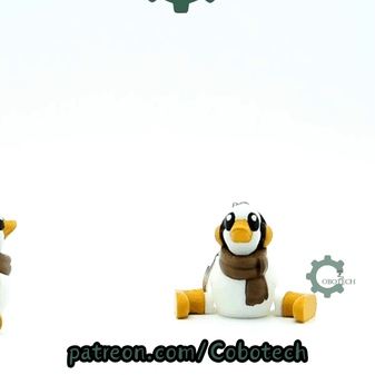 Cobotech-Cozy Duck Articulated Keychain_10.gif