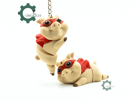 Cobotech-Playful Superhero Pig Articulated Keychain_01.png