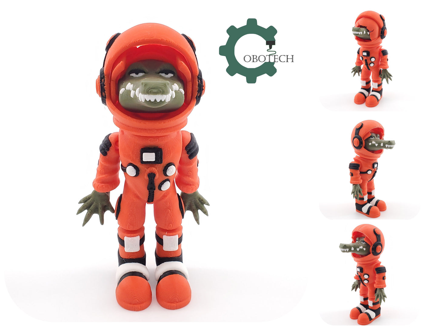 Digital Downloads Cobotech Articulated Gator Astronaut by Cobotech