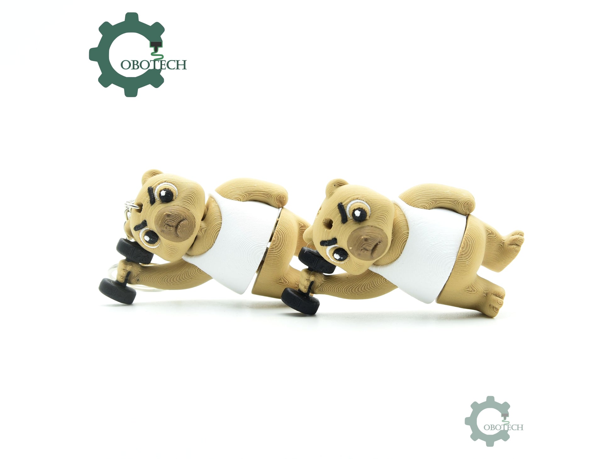 Cobotech-Capybara Gym Buddies Articulated Keychain_08.jpg