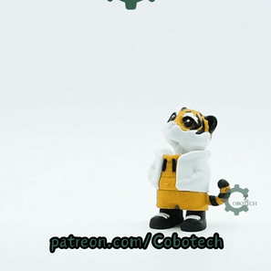 Cobotech-Urban Cozy Tiger Articulated Keychain_10.gif