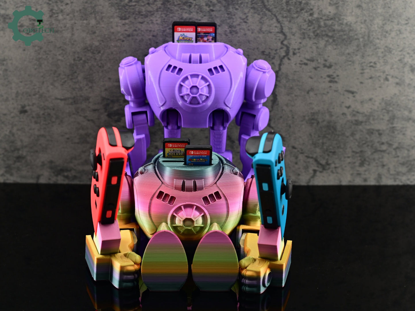 Exclusive Model, Not for Sale - Cobotech Robot with Controller Holder and Game Card Storage