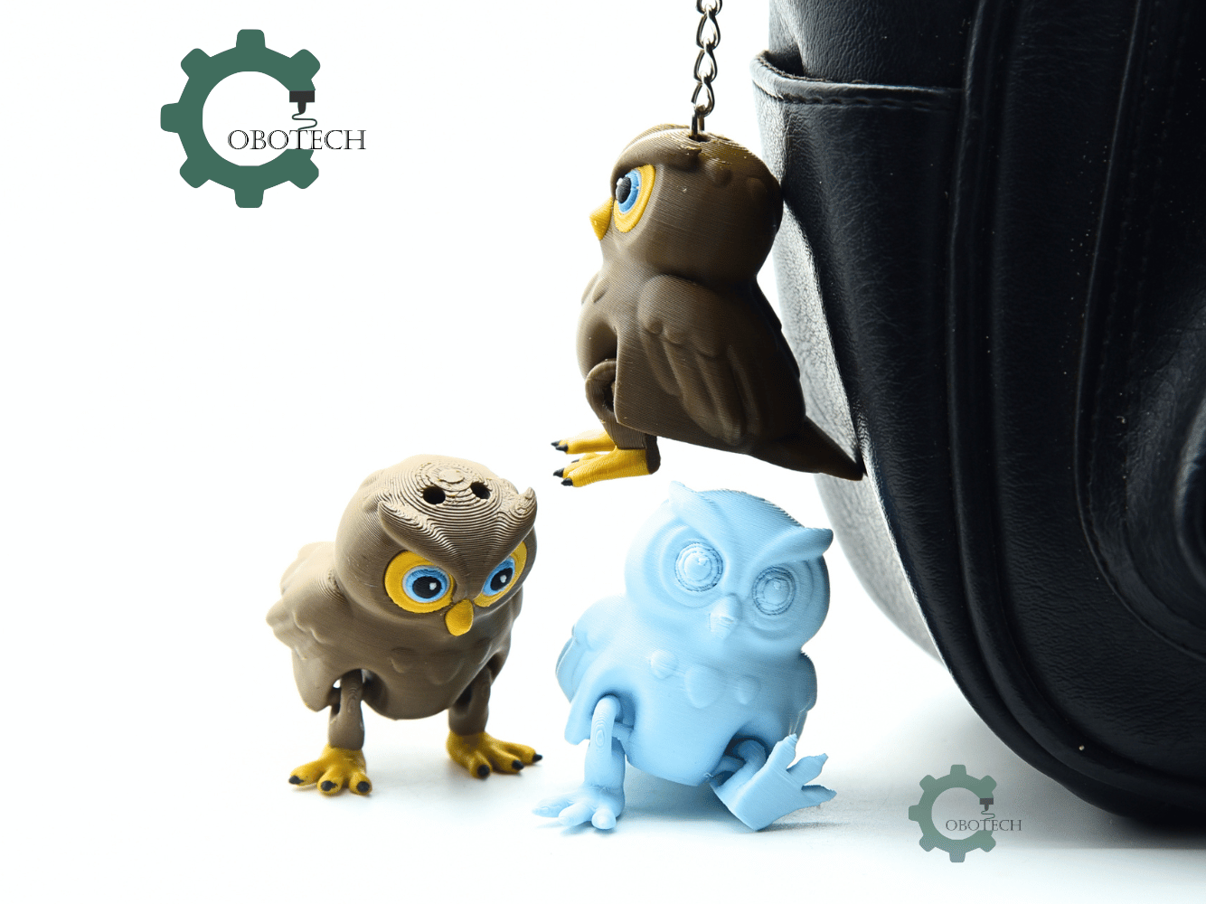Cobotech-Curious Owl for Animal Lovers Articulated Keychain_04.png
