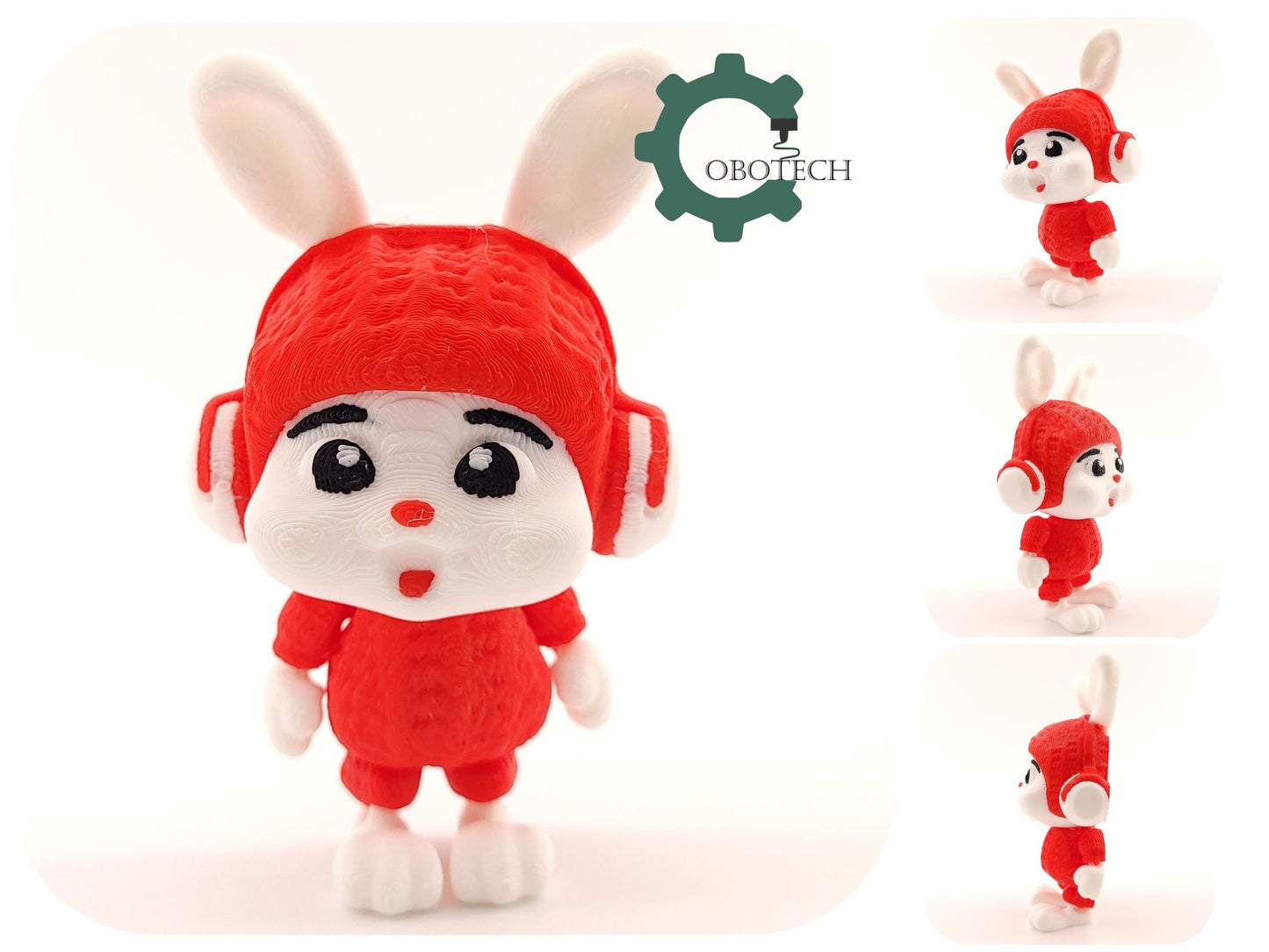 Digital Downloads Cobotech Articulated Crochet Bunny by Cobotech