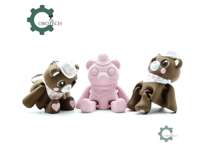 Cobotech-Cowboy Teddy Bear Articulated Keychain_07.png