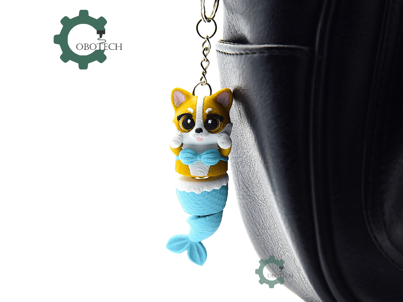 Cobotech-Corgi Mermaid Magnet-Insert Articulated Keychain_07.png