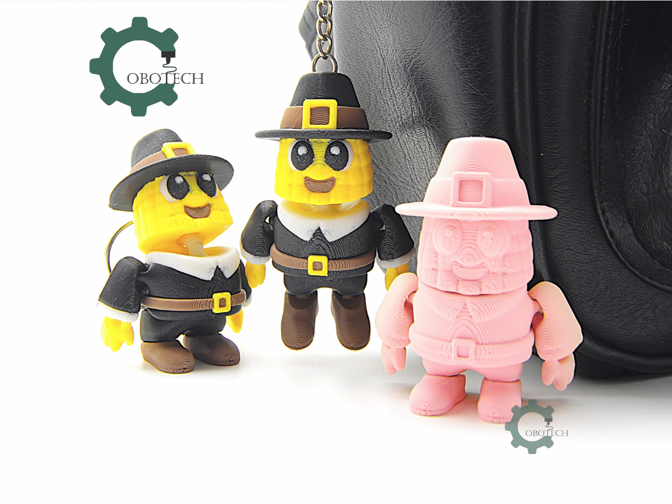 Cobotech-Thanksgiving Pilgrim Corn Articulated Keychain_04.png