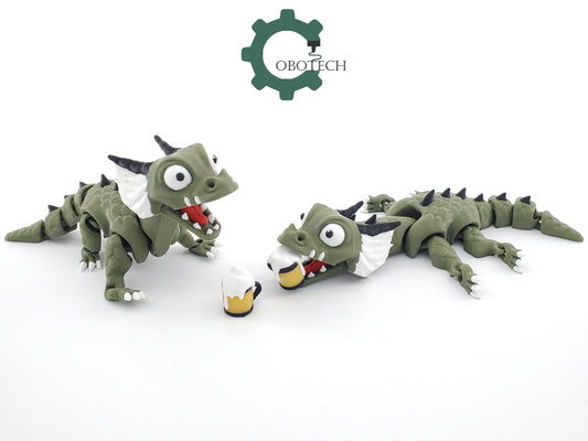 Digital Downloads Cobotech Articulated Tipsy Dragon by Cobotech