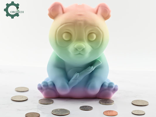 Digital Downloads Cobotech Panda Piggy Bank