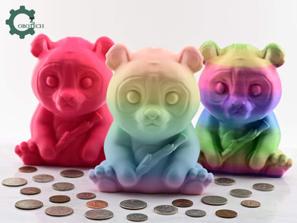 Digital Downloads Cobotech Panda Piggy Bank