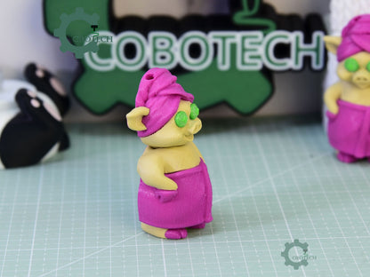 Cobotech-Spa Piggy Articulated Keychain_02.CobotechPiggySpa02jpg