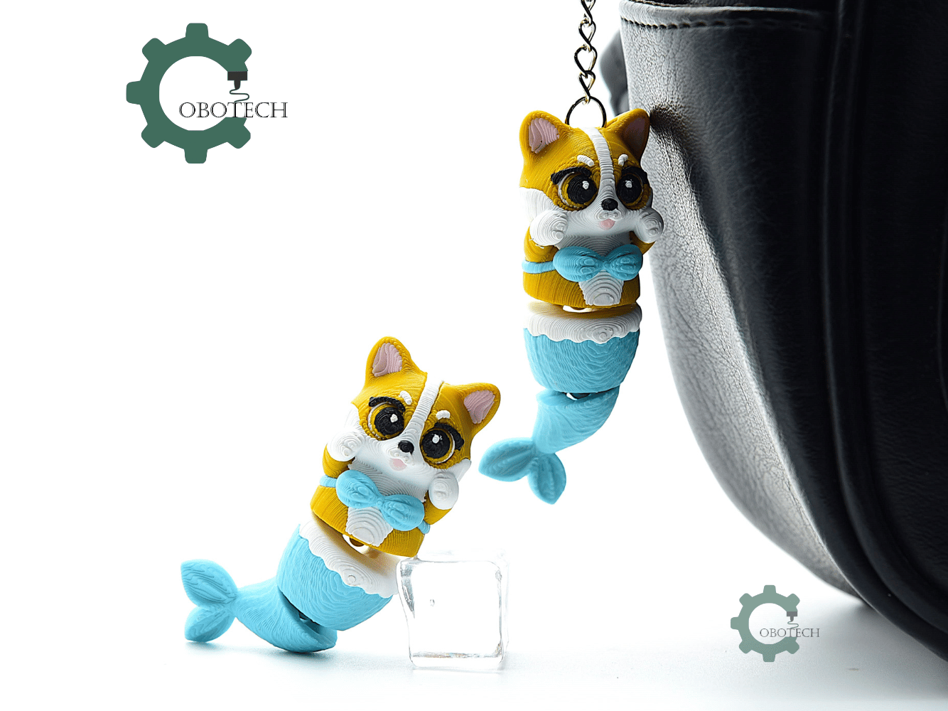 Cobotech-Corgi Mermaid Magnet-Insert Articulated Keychain_06.png