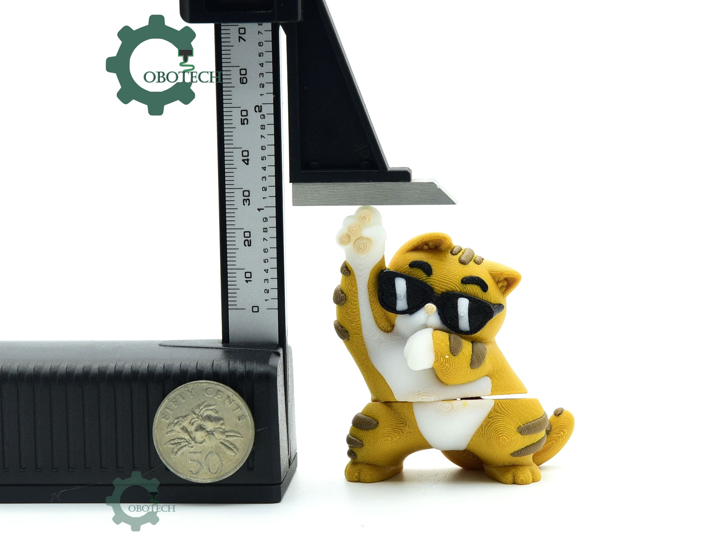 Cobotech-Cool Cat Buddy for Cat Lovers Articulated Keychain_02.jpg