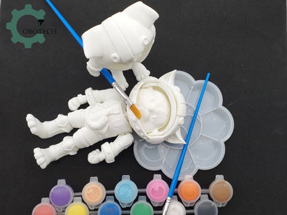 DIY Cat Astronaut Painting Kit, DIY Painting Gift, Craft Kit, Party Favors