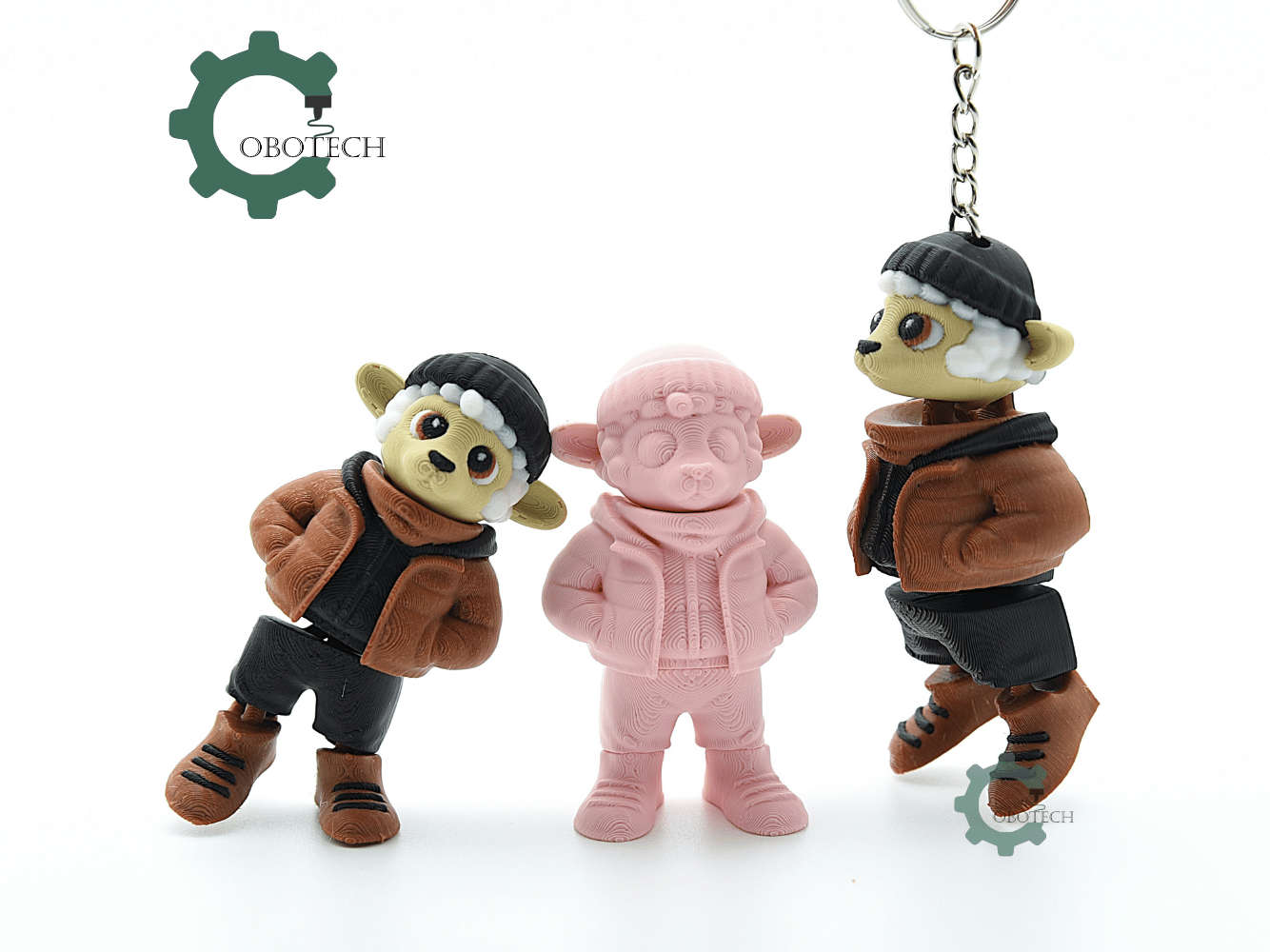 Cobotech-Winter Urban Sheep Articulated Keychain_07.png