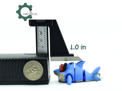 Cobotech-Playful Shark Diver Articulated Keychain_03.png