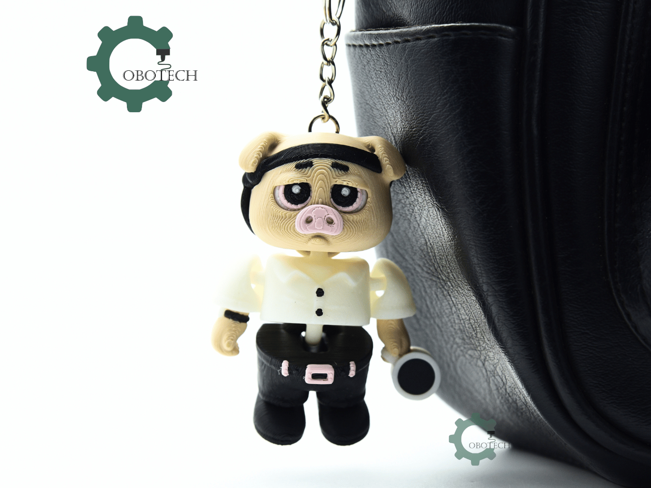 Cobotech-Burnout Pig with Coffee Cup Articulated Keychain_06.png