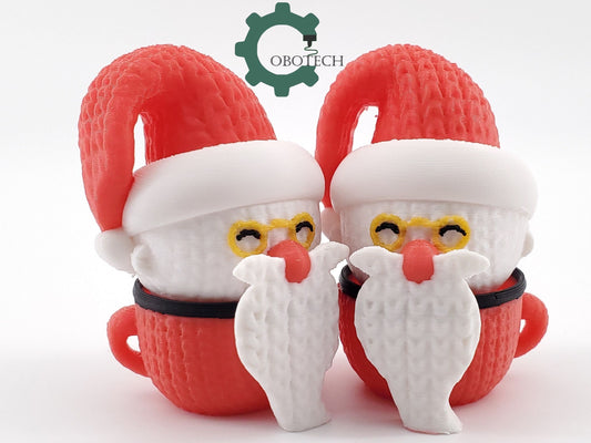 Digital Downloads Cobotech Twisty Crochet Santa In The Cup by Cobotech