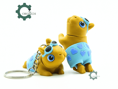 Cobotech-Beach Chill Capybara Articulated Keychain_08.png