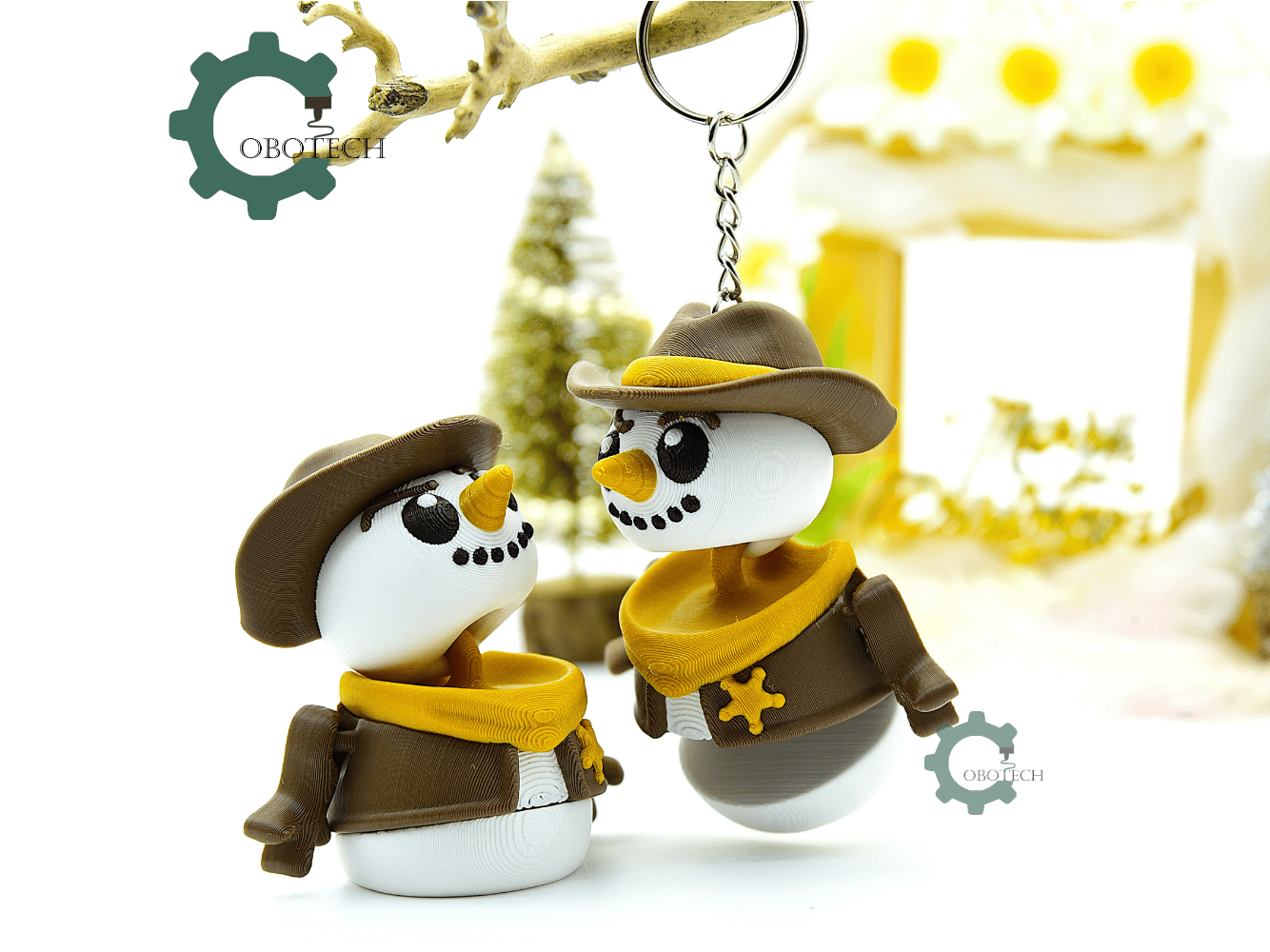Cobotech-Winter Cowboy Snowman Articulated Keychain_05.png