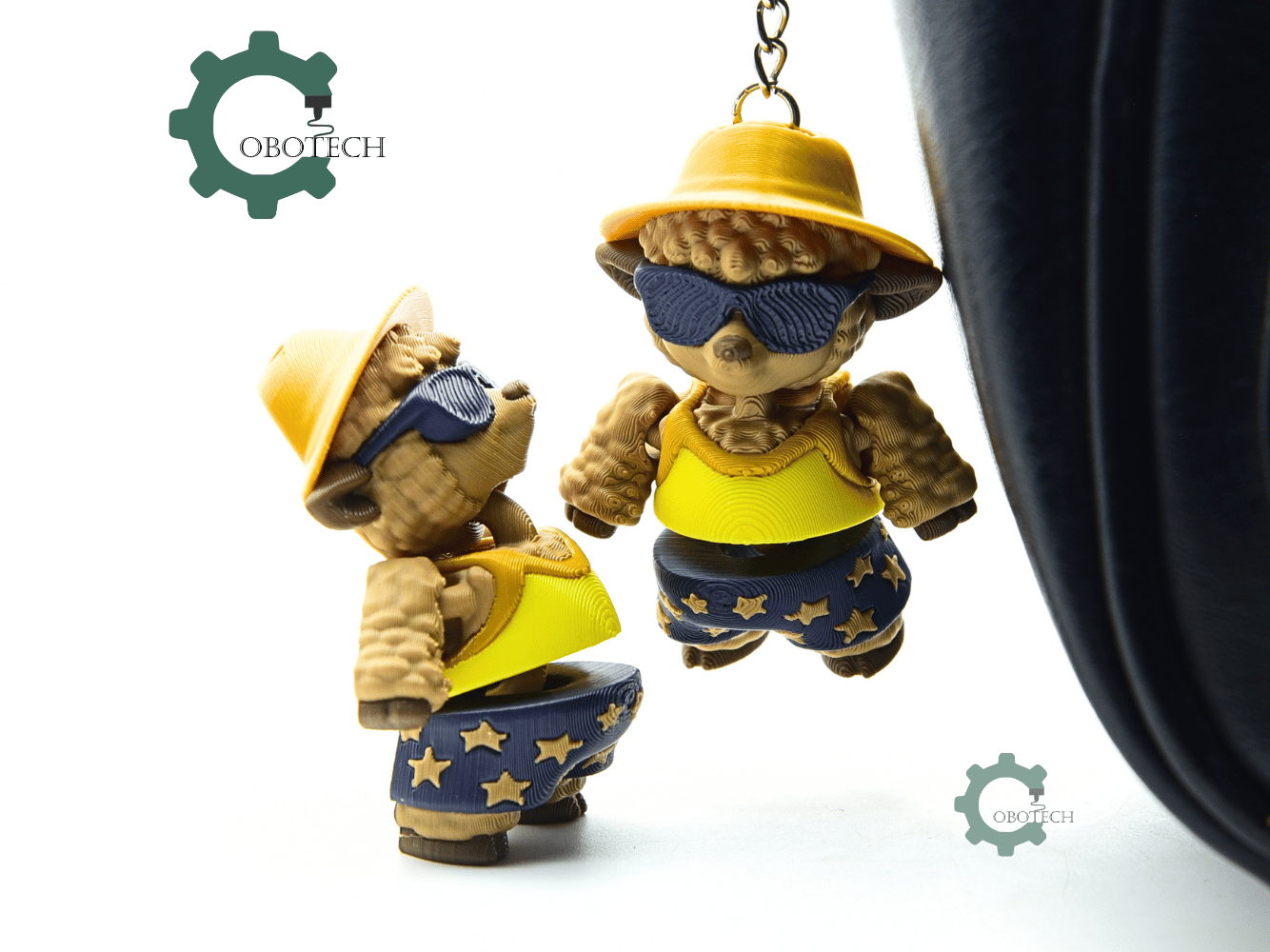 Cobotech-Cool Sheep for Animal Lovers Articulated Keychain_05.png