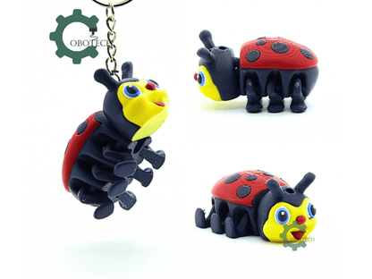 Cobotech-Playful Ladybug Buddy Articulated Keychain_02.png