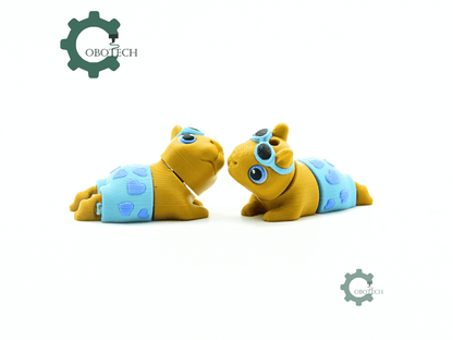 Cobotech-Beach Chill Capybara Articulated Keychain_09.png