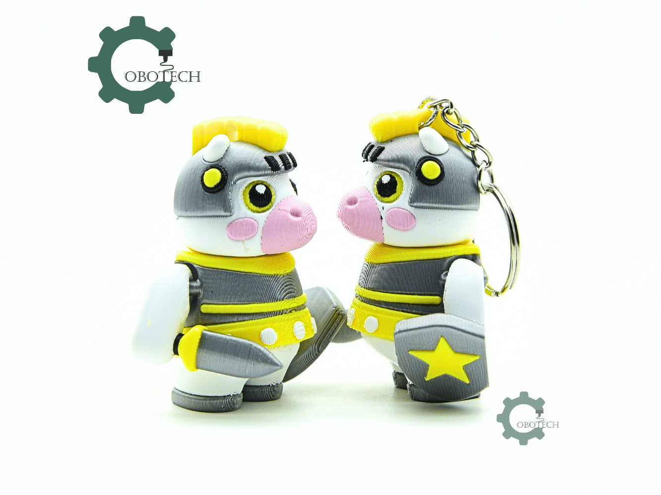 Cobotech-Cute Warrior Horse Articulated Keychain_08.png