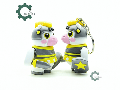 Cobotech-Cute Warrior Horse Articulated Keychain_08.png