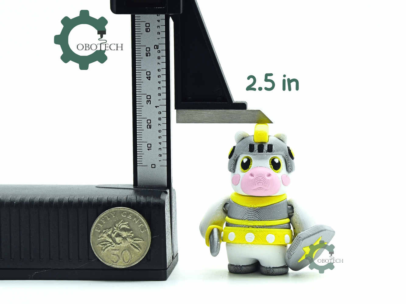 Cobotech-Cute Warrior Horse Articulated Keychain_03.png