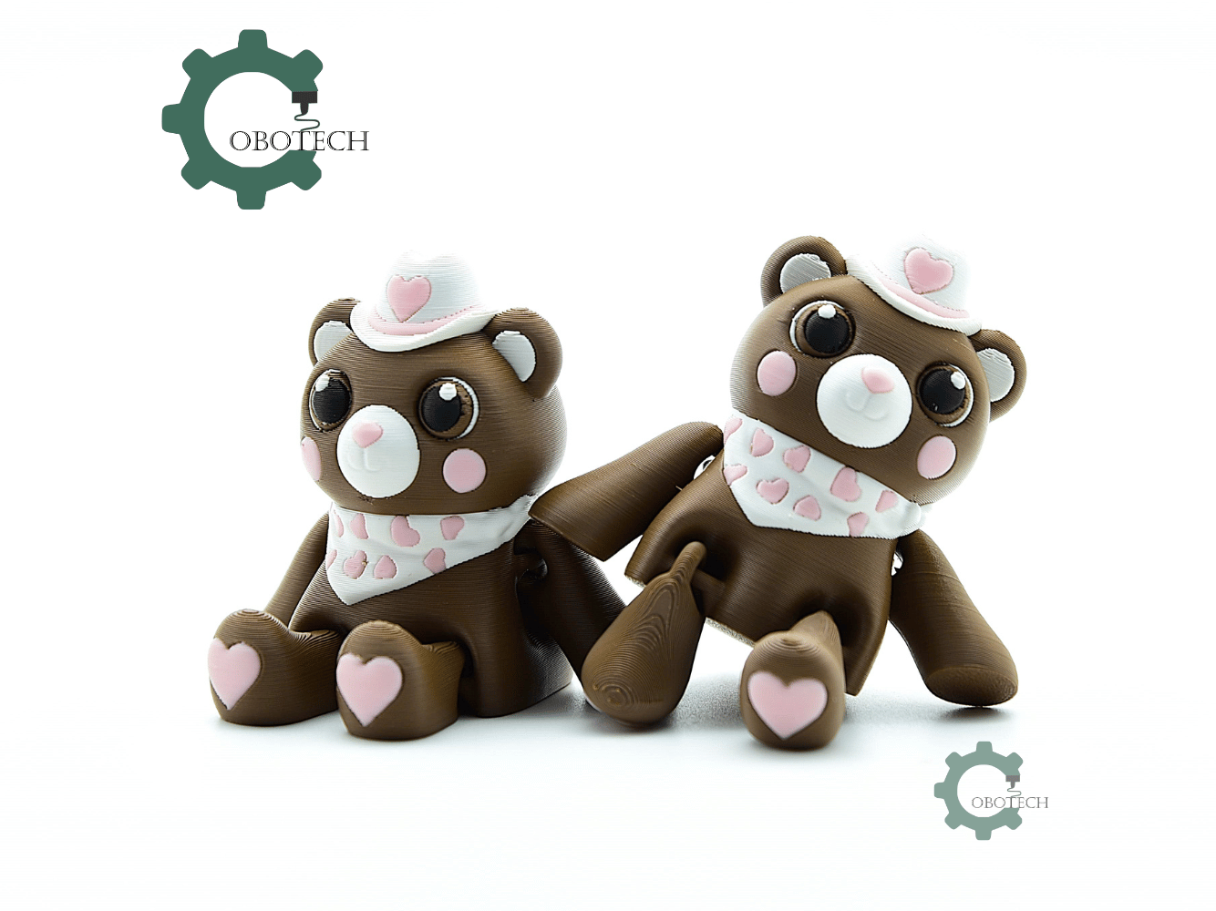 Cobotech-Cowboy Teddy Bear Articulated Keychain_08.png