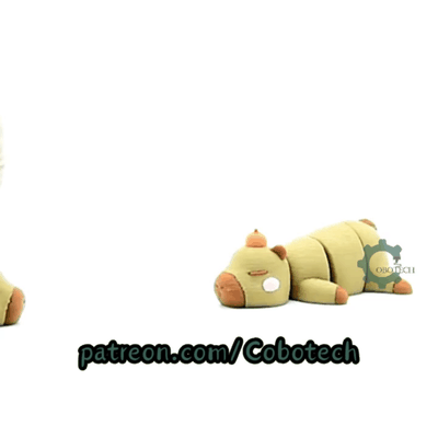 Cobotech-Sleepy Capybara Buddy Articulated Keychain_10.gif