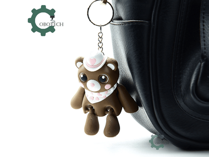 Cobotech-Cowboy Teddy Bear Articulated Keychain_06.png