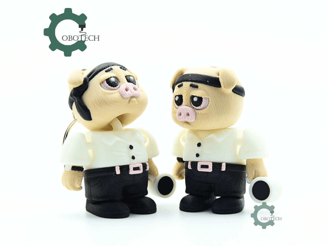 Cobotech-Burnout Pig with Coffee Cup Articulated Keychain_08.png