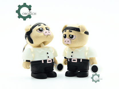 Cobotech-Burnout Pig with Coffee Cup Articulated Keychain_08.png